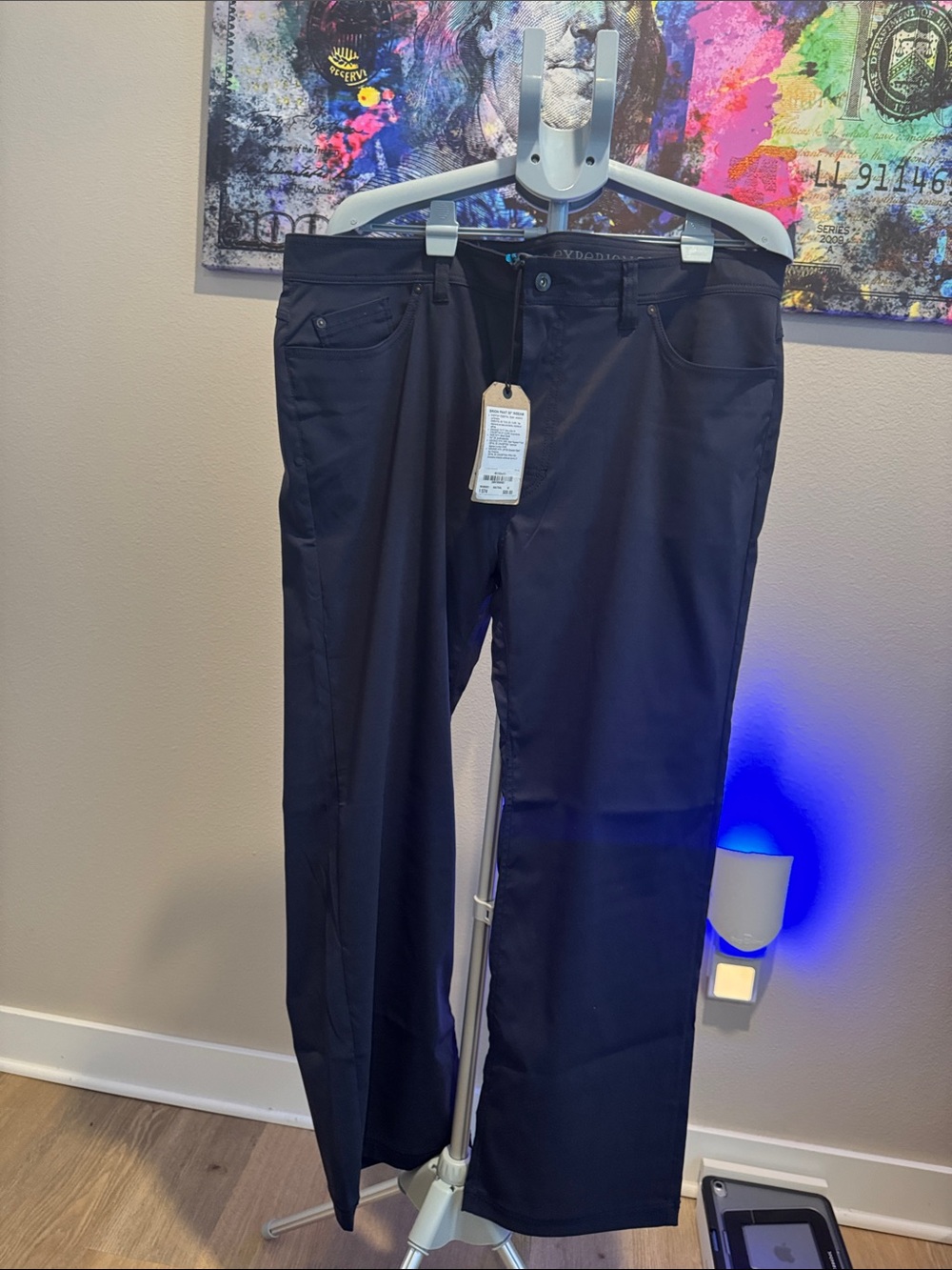 Prana Men's Bootcut Jeans in Dark Navy